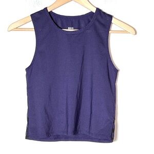 Barry's Fit purple athletic tank top shirt size small S B175